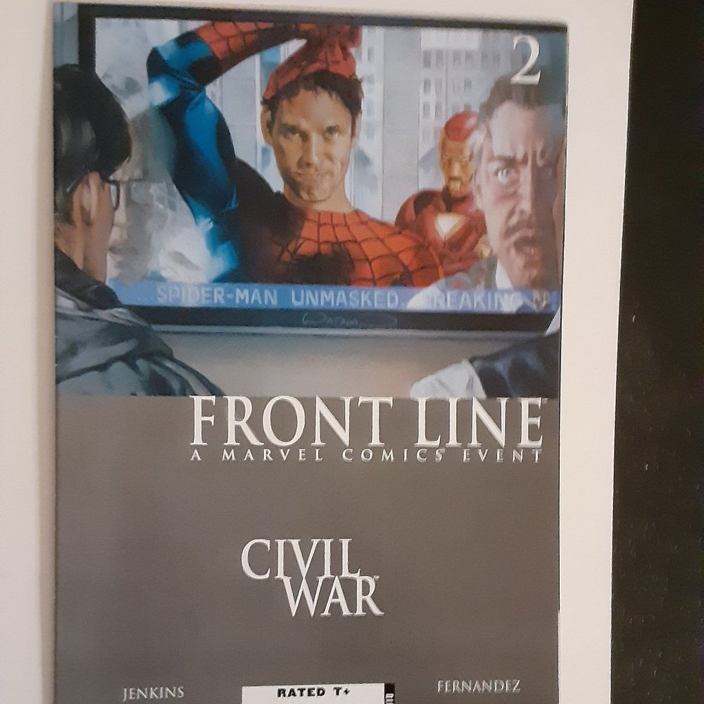 CIVIL WAR FRONTLINE #2 WRITTEN BY PAUL JENKINS SPIDERMAN